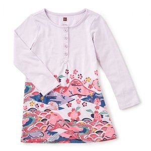 NWT Tea Collection 'Hachi' Henley Dress